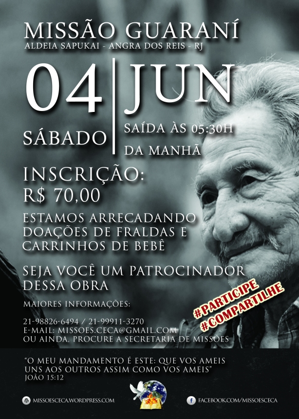 Cartaz da Missão Guaraní